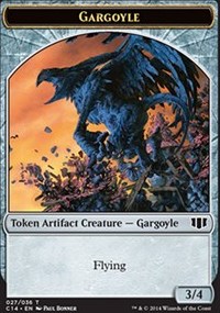 (image for) Gargoyle // Elf Warrior Double-sided Token